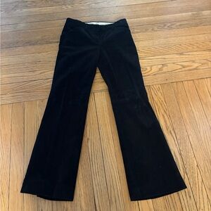 Theory Black Straight Leg Pants with Natural Waist